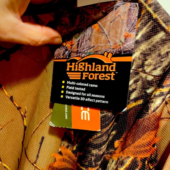 Trail crest breathable XL men’s tee NWT Highland Forest - Picture 4 of 12